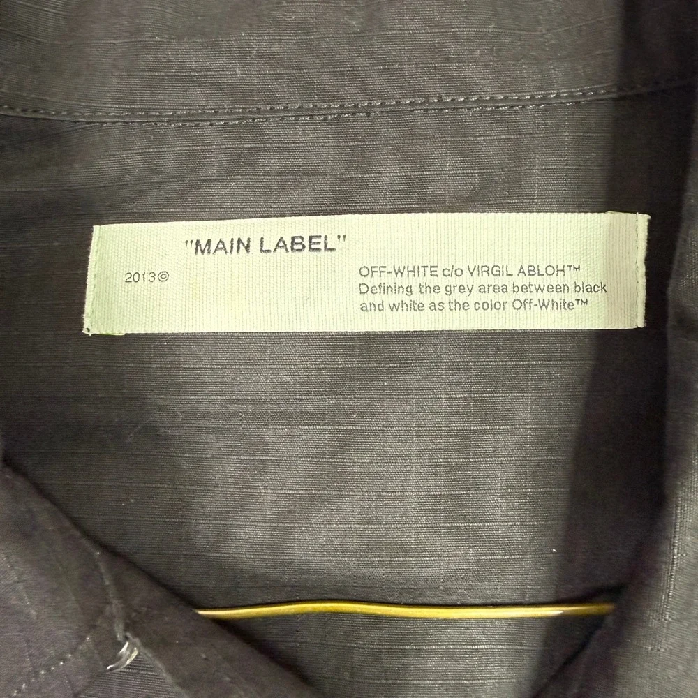 OFF-WHITE c/o VIRGIL ABLOH Australia Limited Edition Black Utility‎ Jacket
